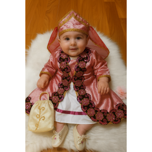 Fuşya simli bebek kaftan 6 ay kınası için en güncel takımlar